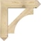 Ekena Millwork Westlake Arts and Crafts Rough Sawn Bracket w/ Offset Brace, Douglas Fir, 8"W x 32"D x 32"H BKT0806X32X32WTL03RDF - alternate 2